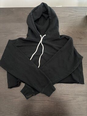 Crop top sweatshirt